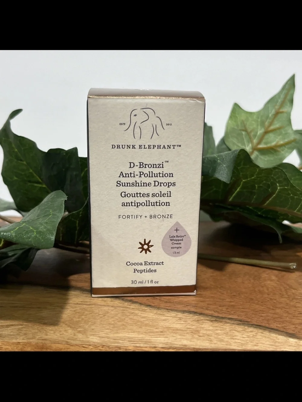 Drunk Elephant D-Bronzi Anti-Pollution Sunshine Drops 1 fl oz [30ml] NWT/Box